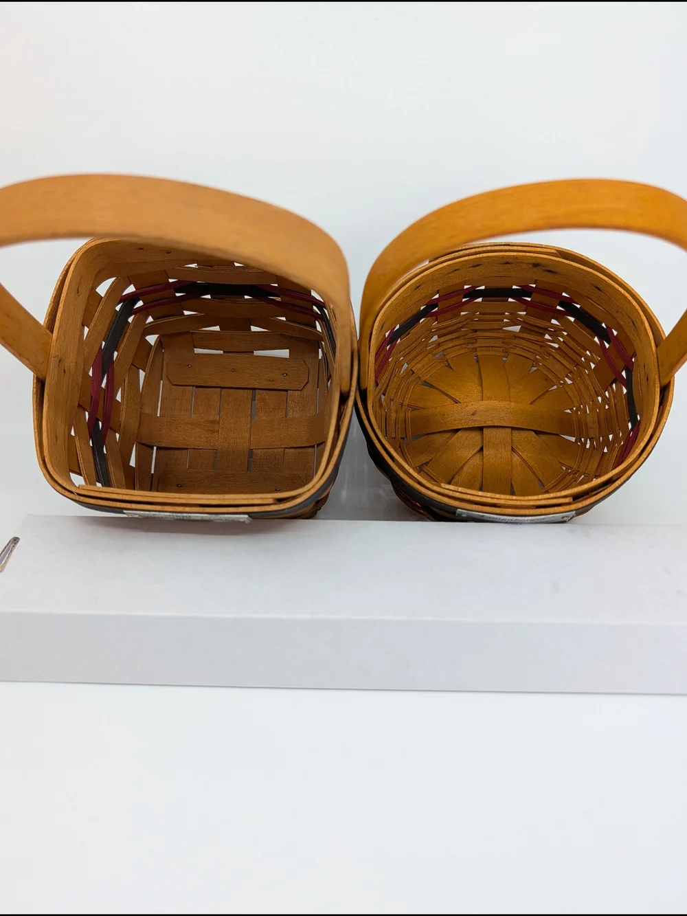 Longaberger Inaugural Baskets Set Of 4: 1989, 1993, 1997, 2001